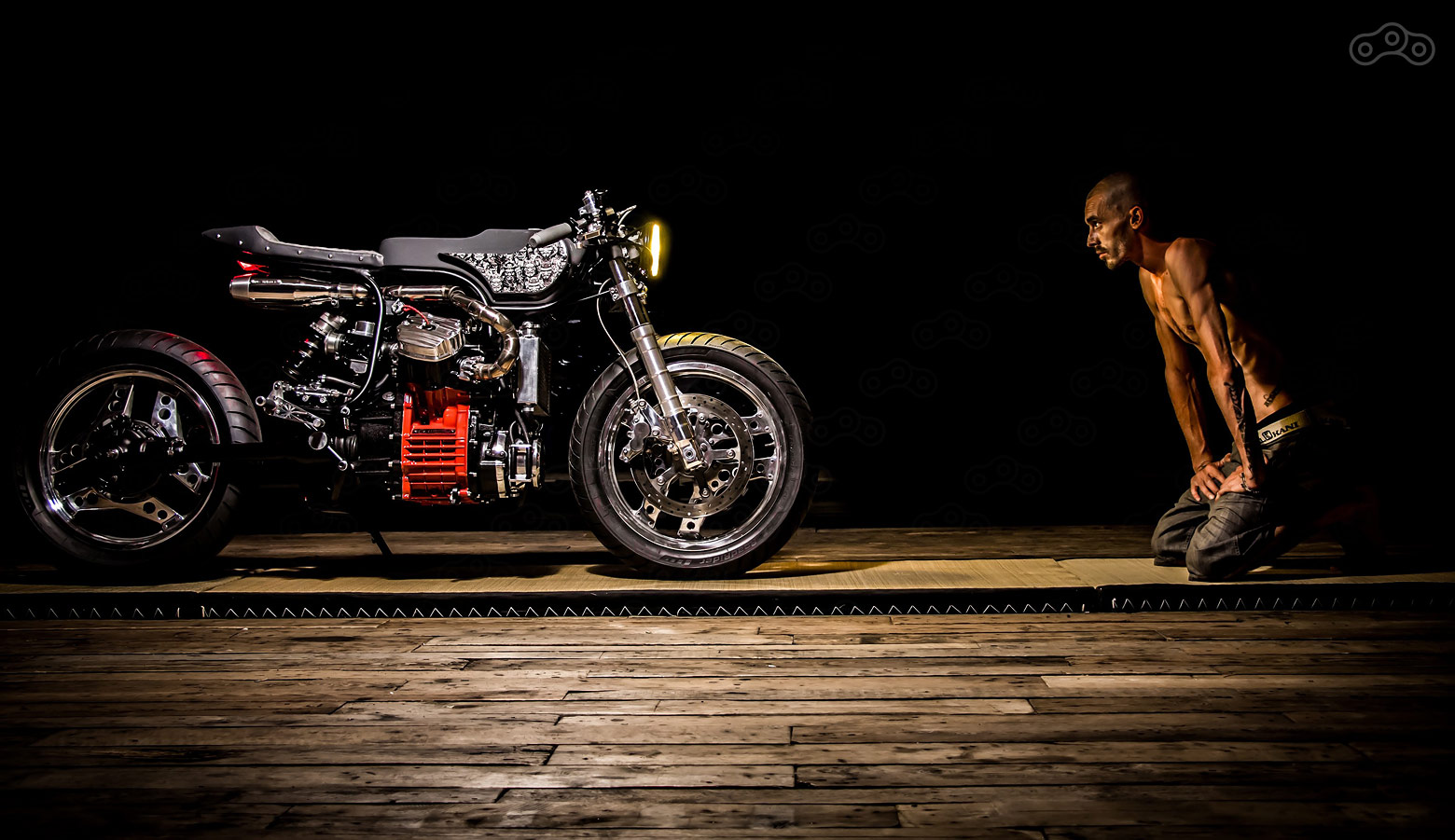 Мотоцикл Honda CX 500 Sport.