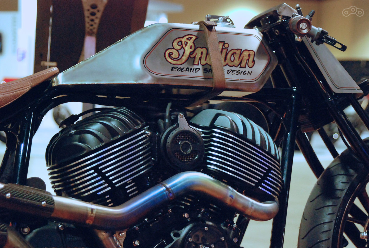 Мотоцикл RSD Custom Indian на базе Индиан Чиф.