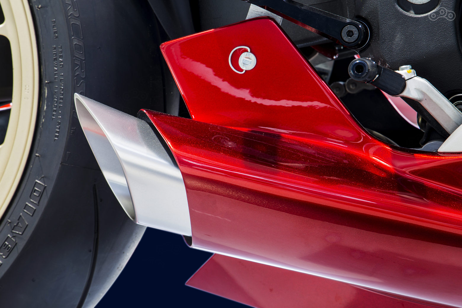 Выхлопная система мотоцикла MV Agusta Zagato.