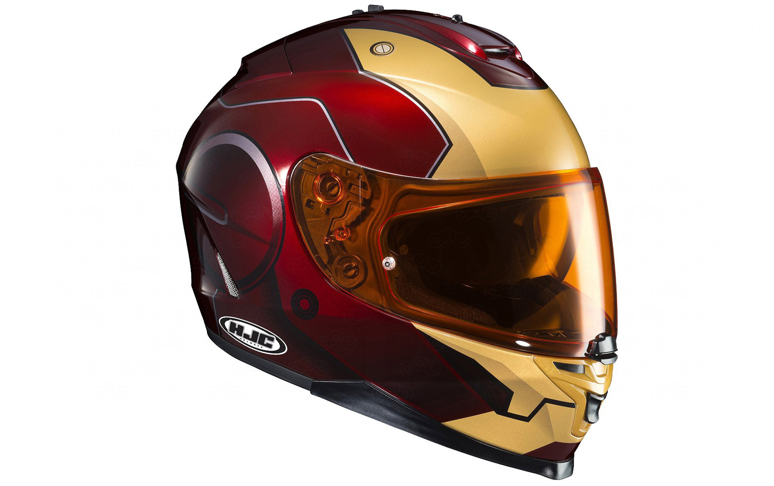 шлем HJC Iron Man от Marvel Comix