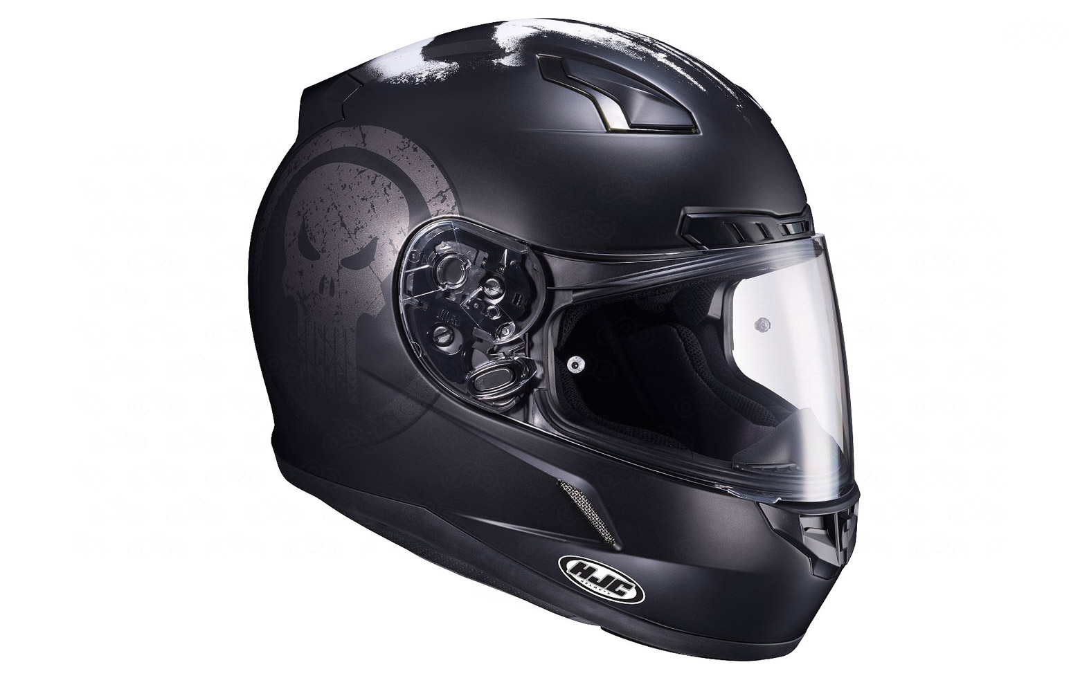 Шлем супергероя The Punisher от HJC совместно с Марвел Комикс