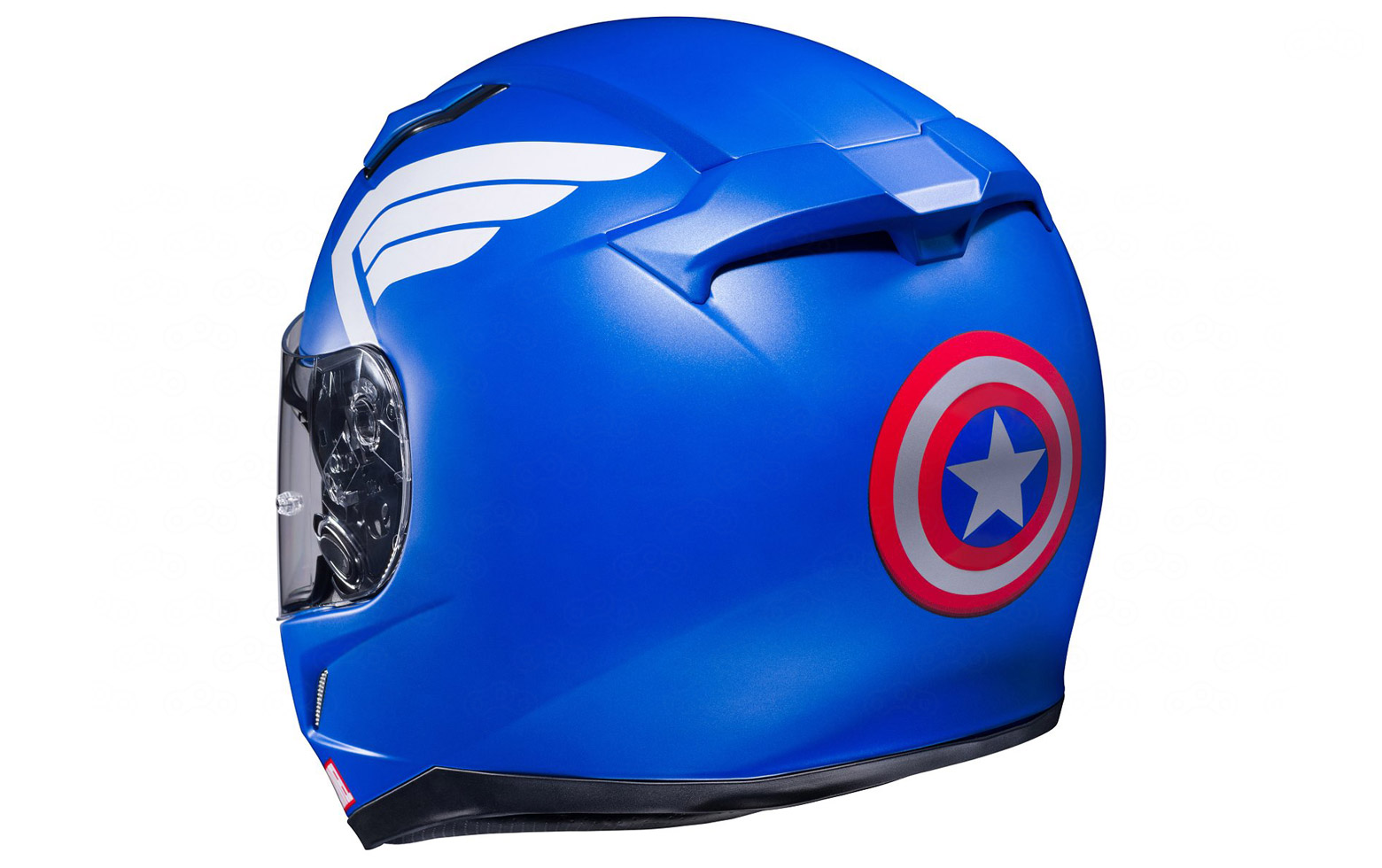 Шлем Marvel Comix – Captain America коллекция HJC 2016 года