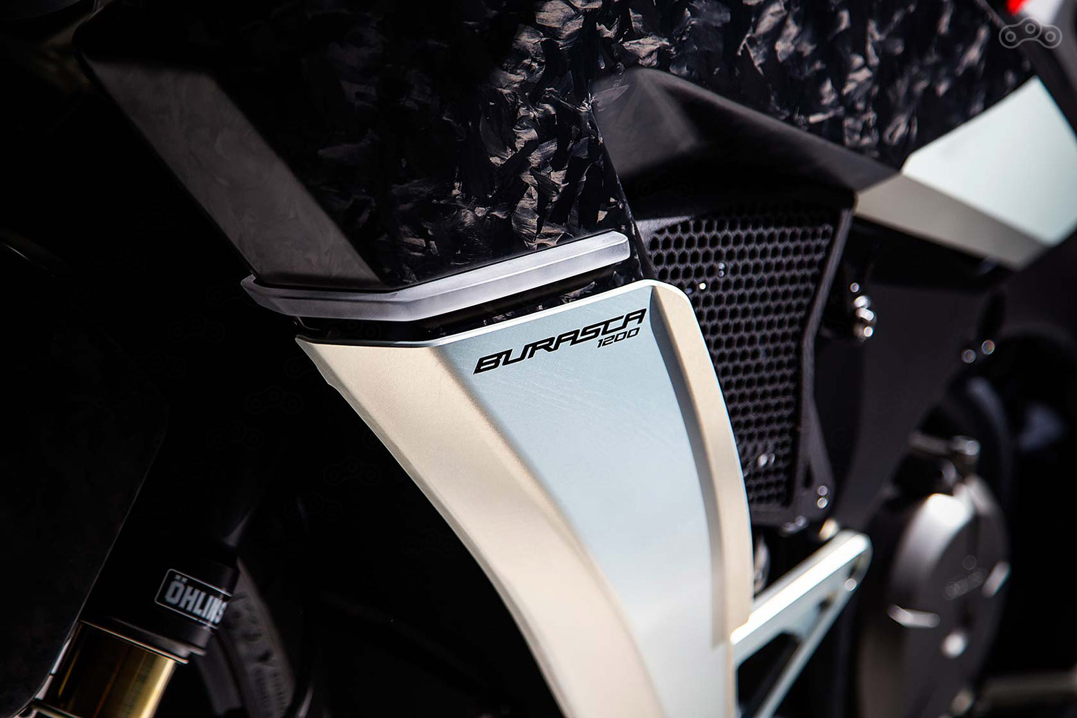 Облицовка (пластик) мотоцикла Burasca 1200 на базе Honda VFR1200F