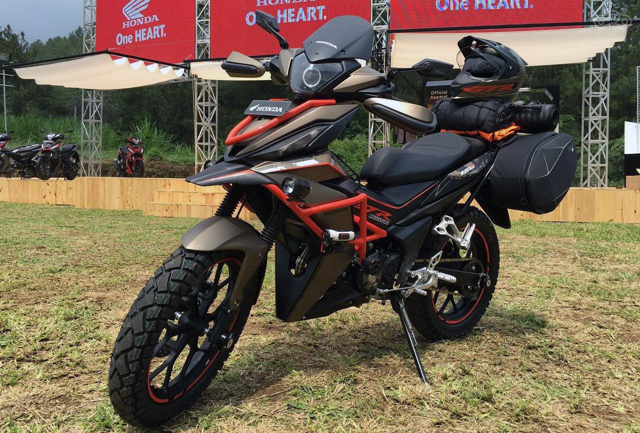 Honda Supra GTR 150 (Хонда Супра 150 ГТР) – концепт внедорожного скутера Хонда