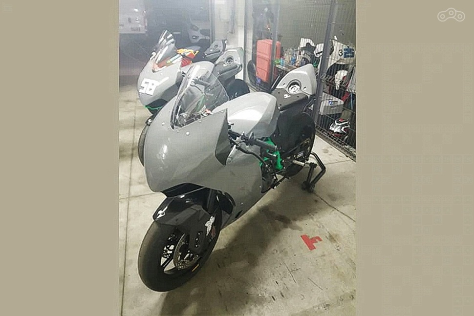 Единственная фотография прототипа нового мотоцикла