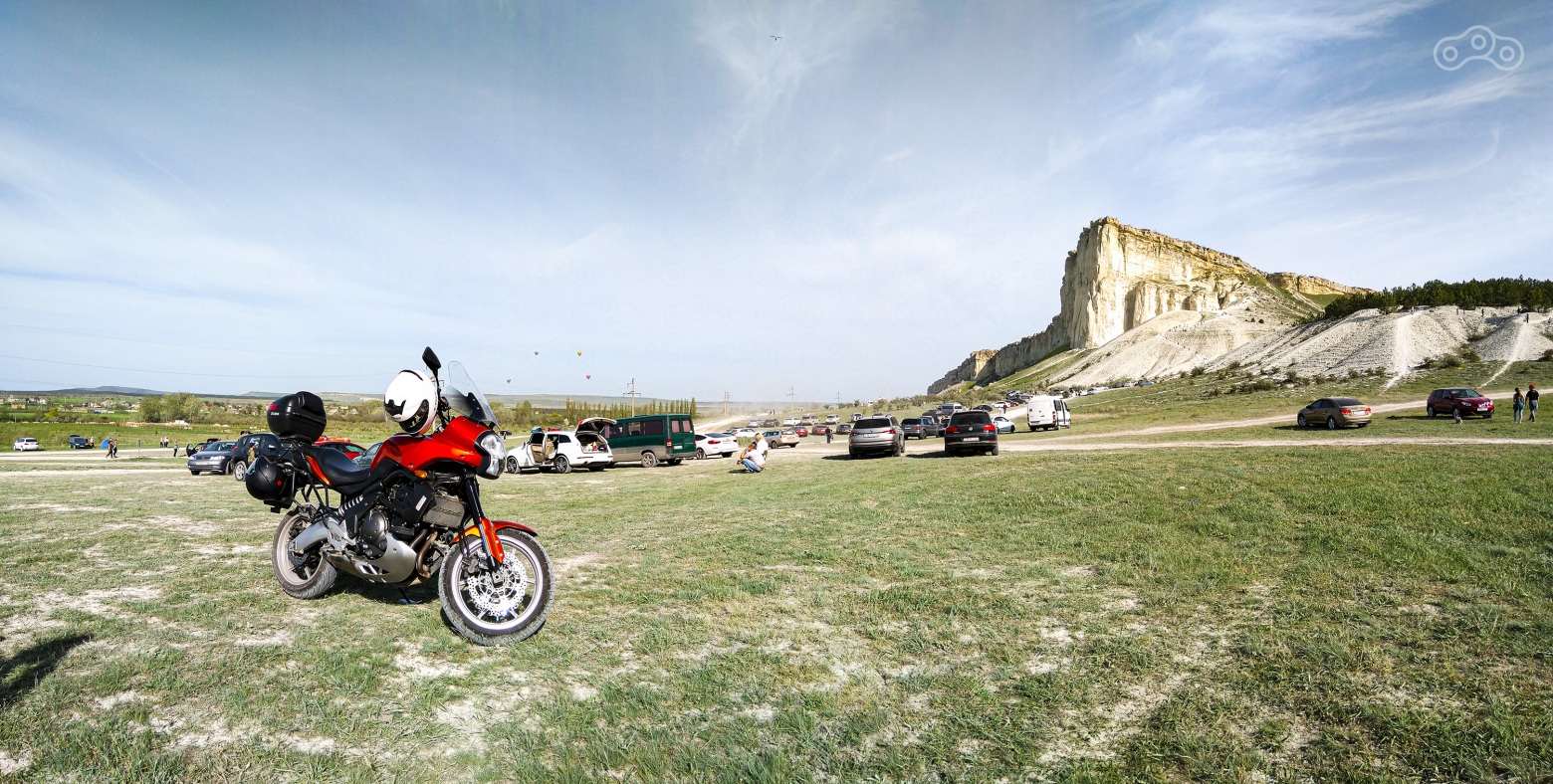 Реальность. Шары - точки на горизонте