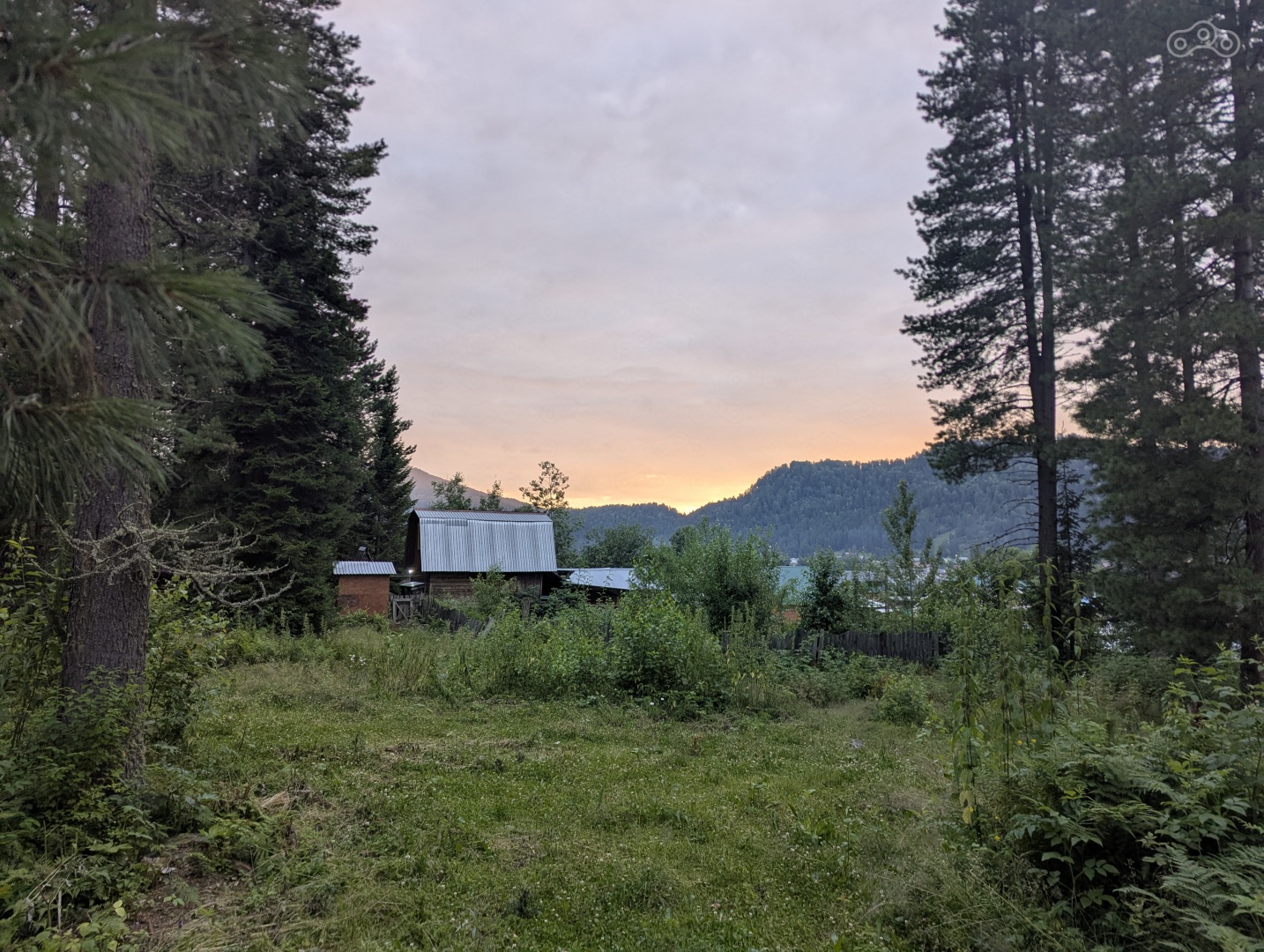 Закат в Иогаче