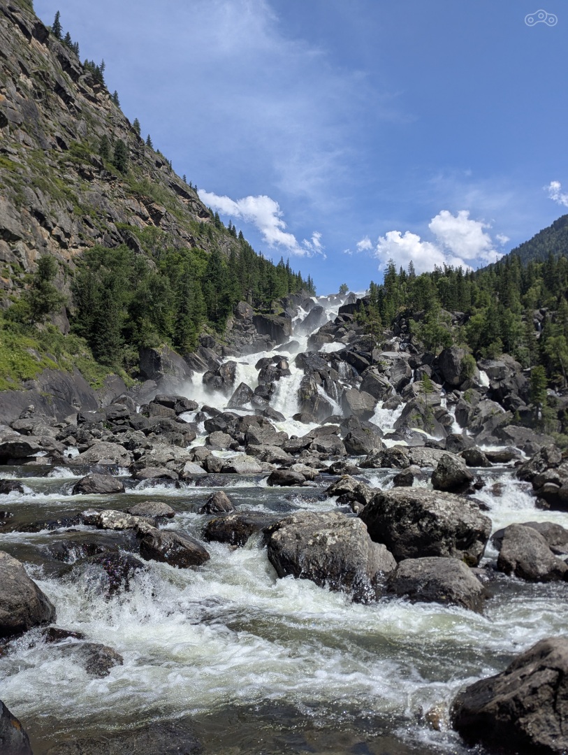 Водопад Учар