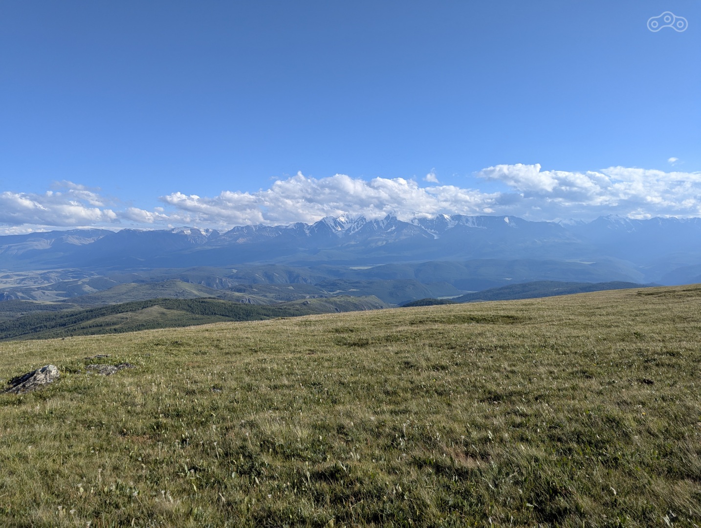 Облака и Чуйский хребет