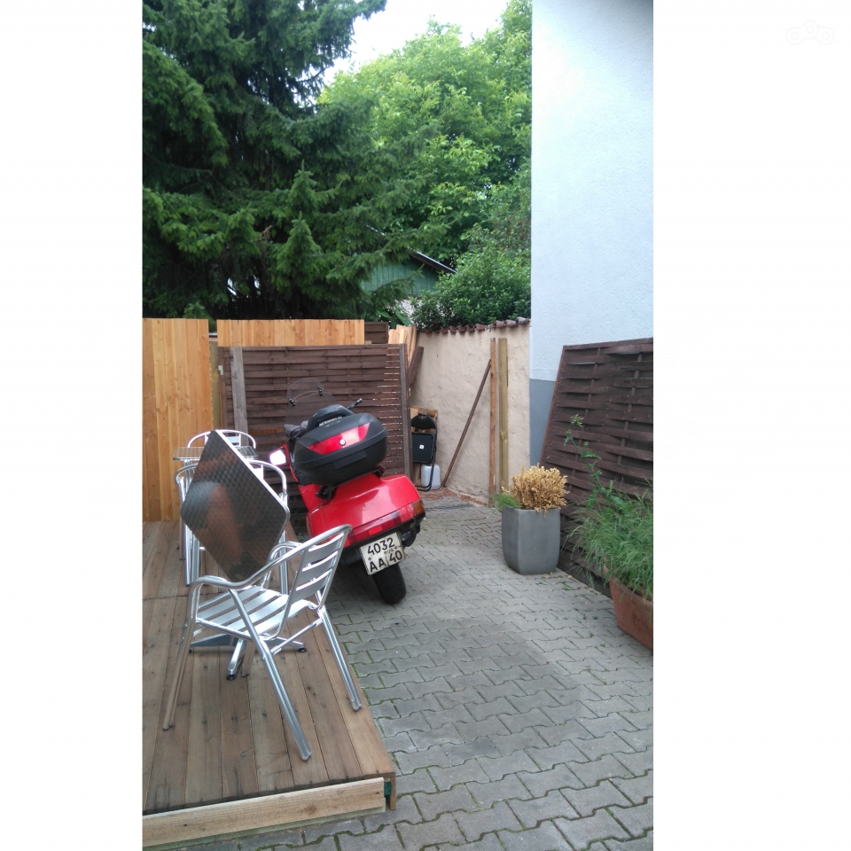 Стоянка у нашего жилища