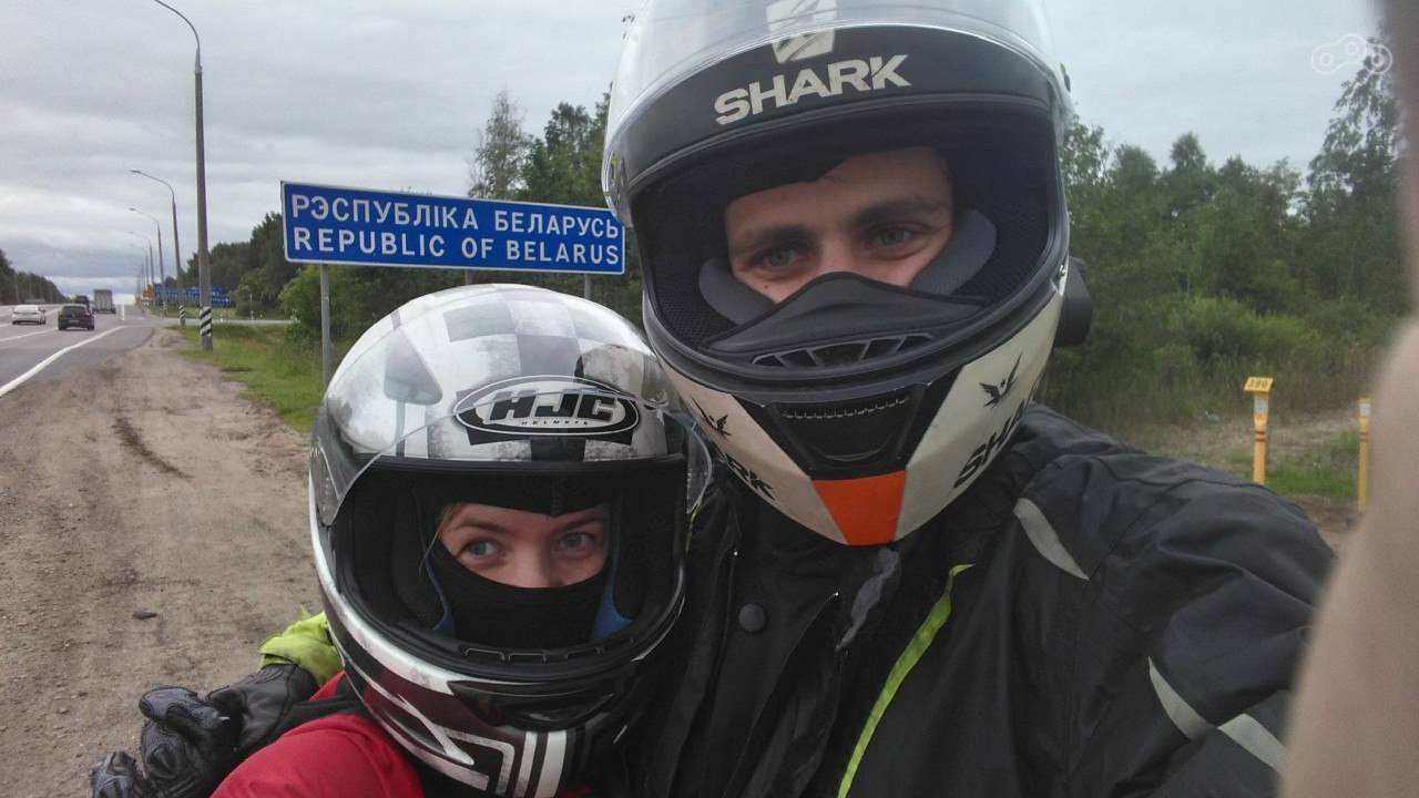 На границе!