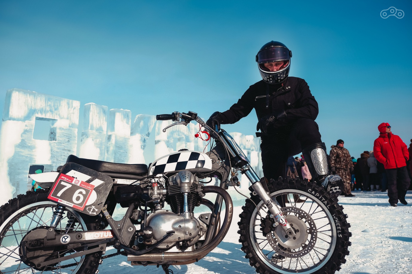 Байкальская Миля 2020 - Алексей Калабин Capital Wheels Kawasaki W650