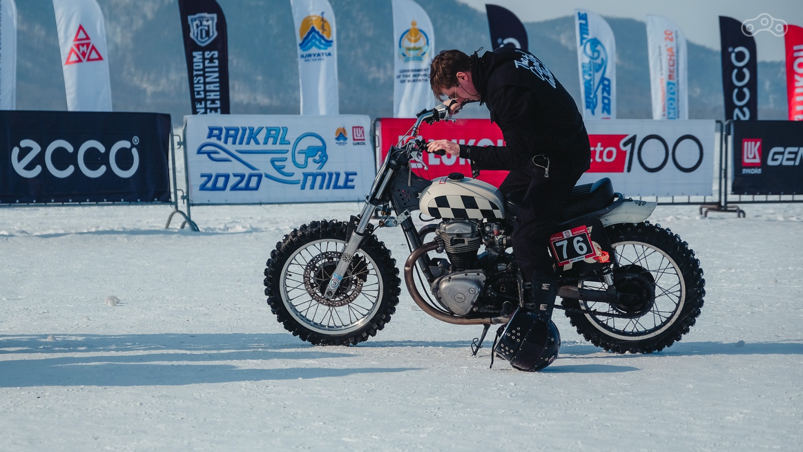 Байкальская Миля 2020 - Алексей Калабин Capital Wheels Kawasaki W650