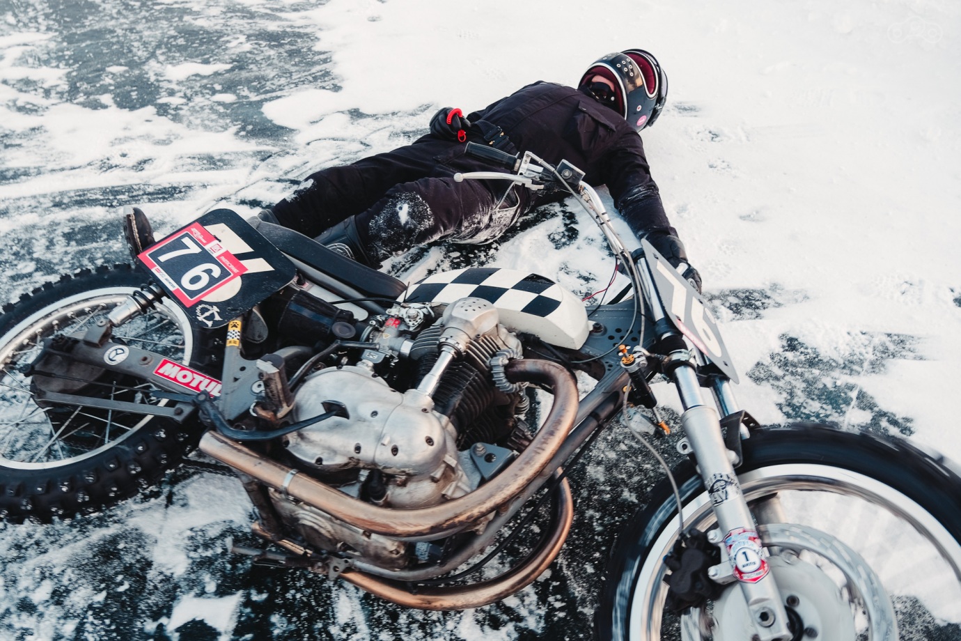 Байкальская Миля 2020 - Алексей Калабин Capital Wheels Kawasaki W650