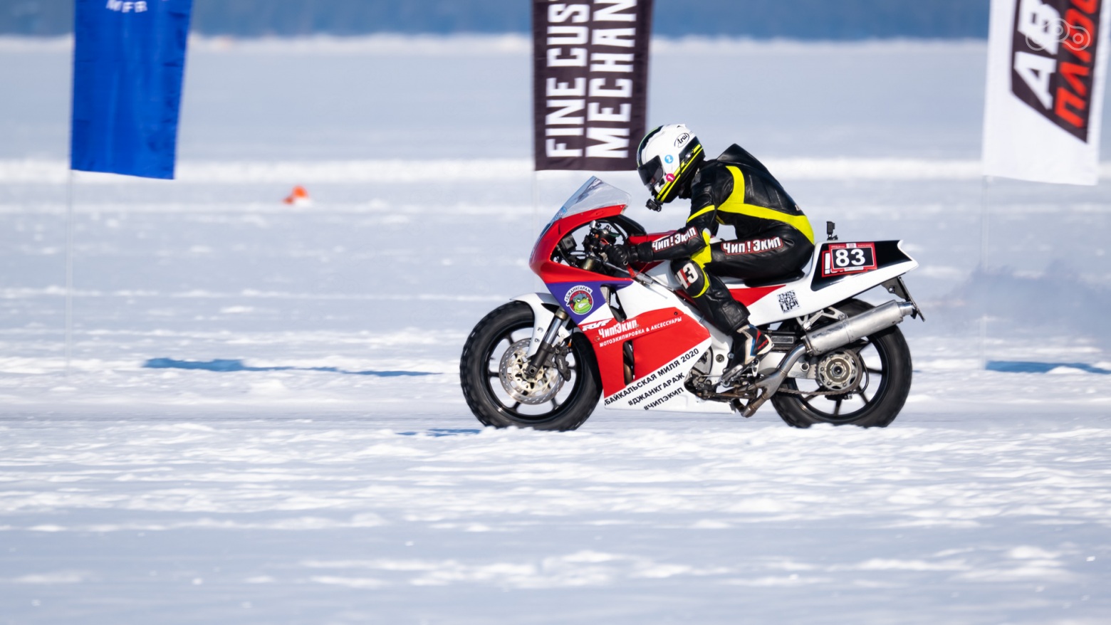 Байкальская Миля 2020 - Бутко Алексей Александрович Honda RVF400 2000 ЧИПы и Джанк