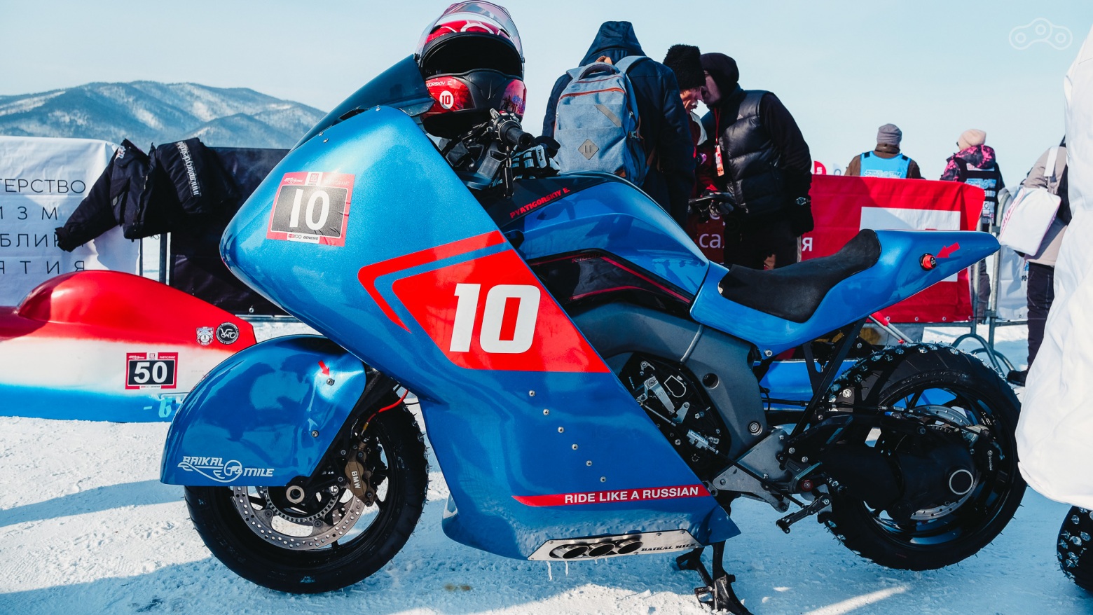 Байкальская Миля 2020 - Пятигорский Евгений Владимирович BMW K1600GT 2019 BMW ICE TEAM