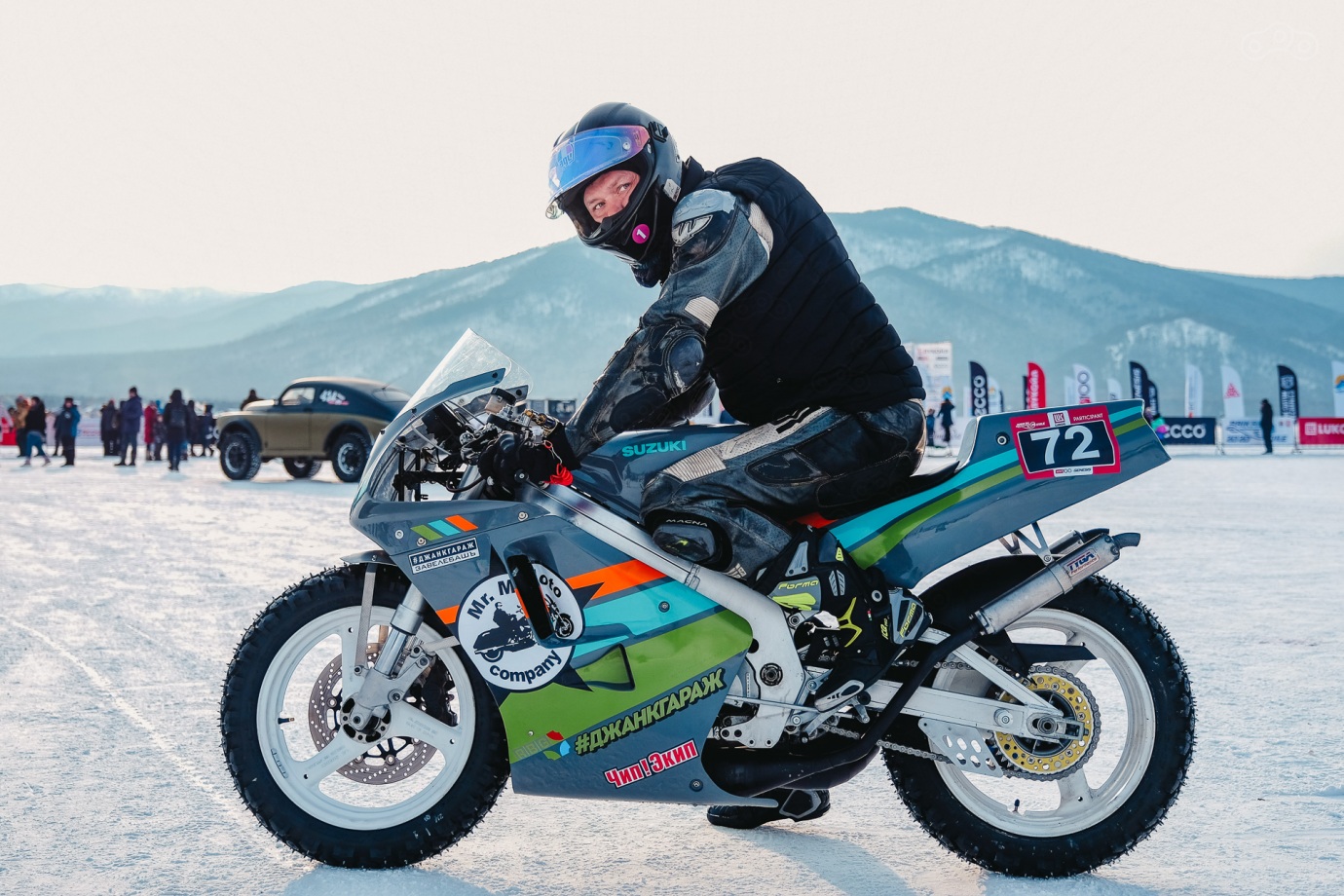 Байкальская Миля 2020 - Снегоцкий Николай Suzuki RGV Gamma