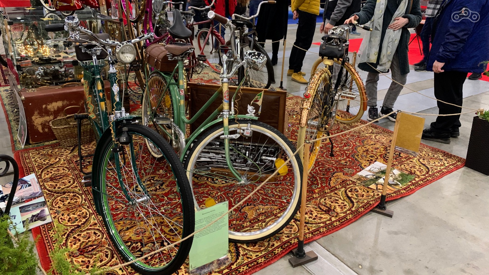 5. Мотоцикл на педальной тяге знаменитой немецкой фирмы Goricke. Слышали? Вот и я нет.