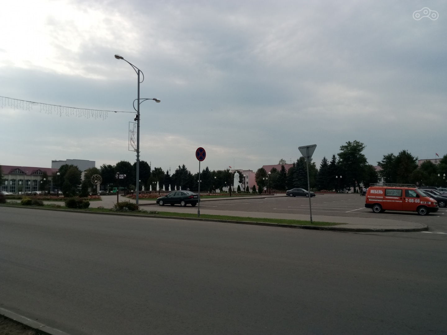 Вилейка, центральная площадь