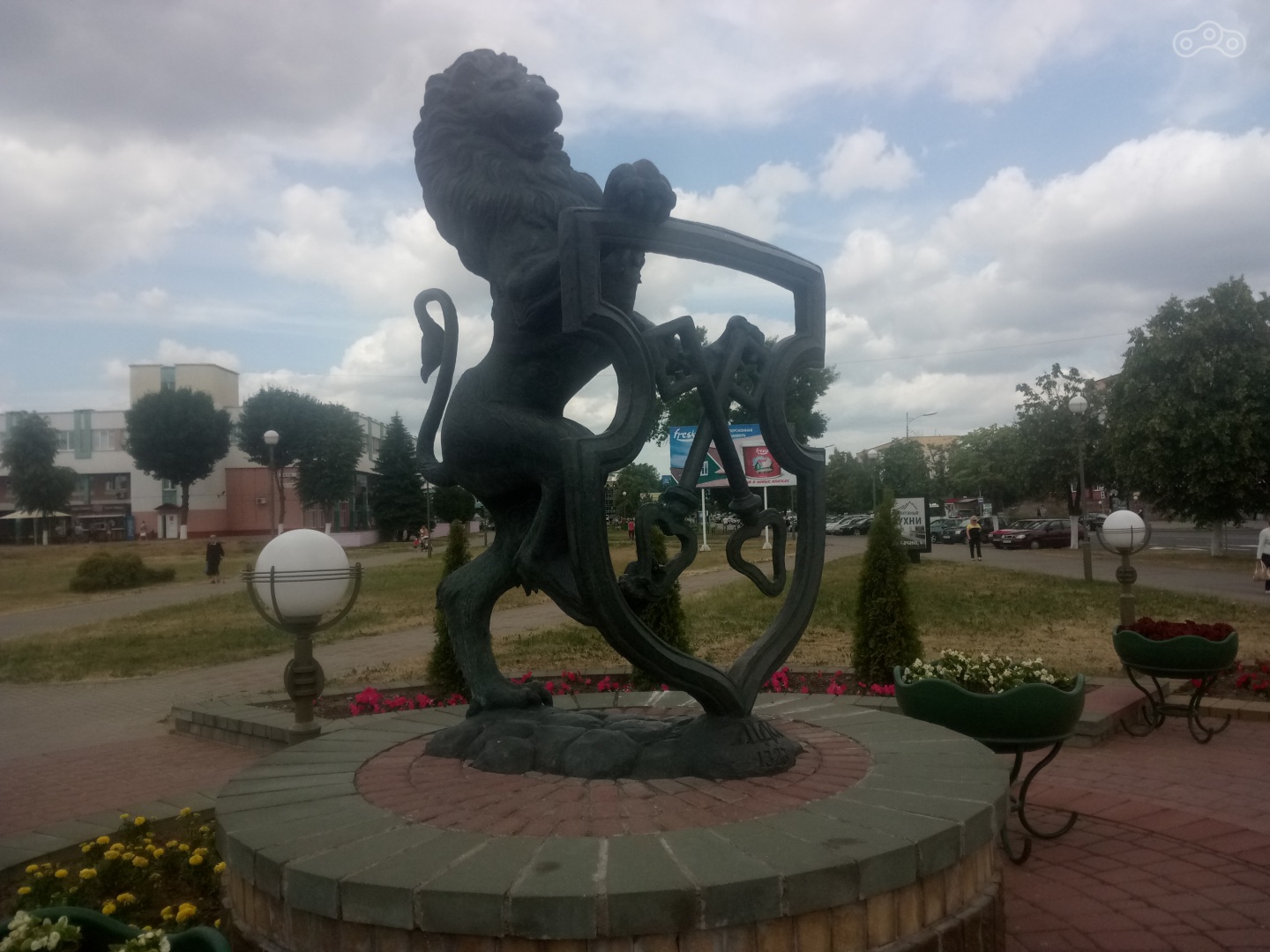 Лидский герб в 3-д