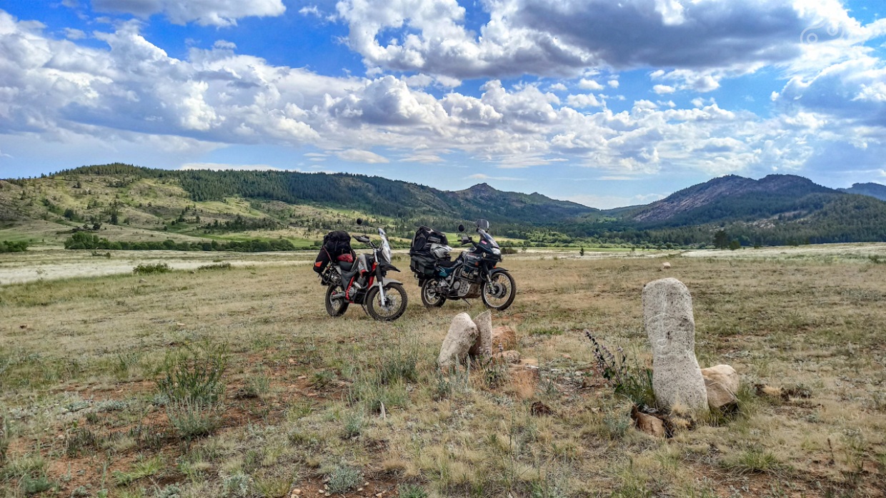 Лагерь археологов