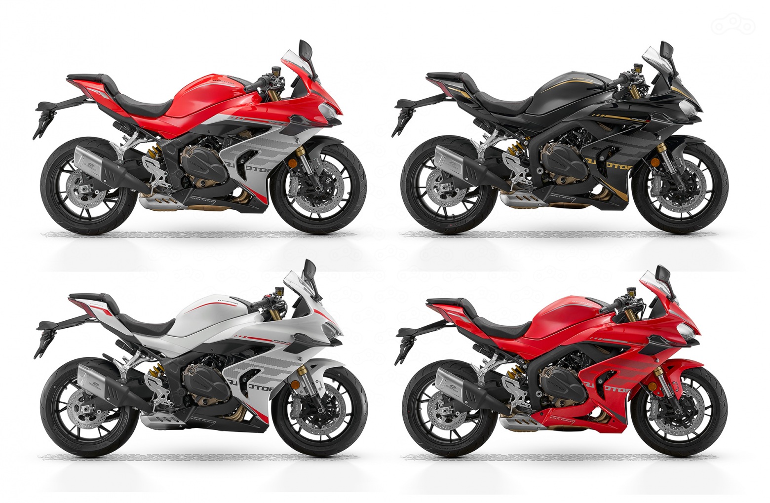 Новое поколение SRK 800 RR будет представлено в новых эффектных расцветках, гарантирующих стопроцентную узнаваемость.