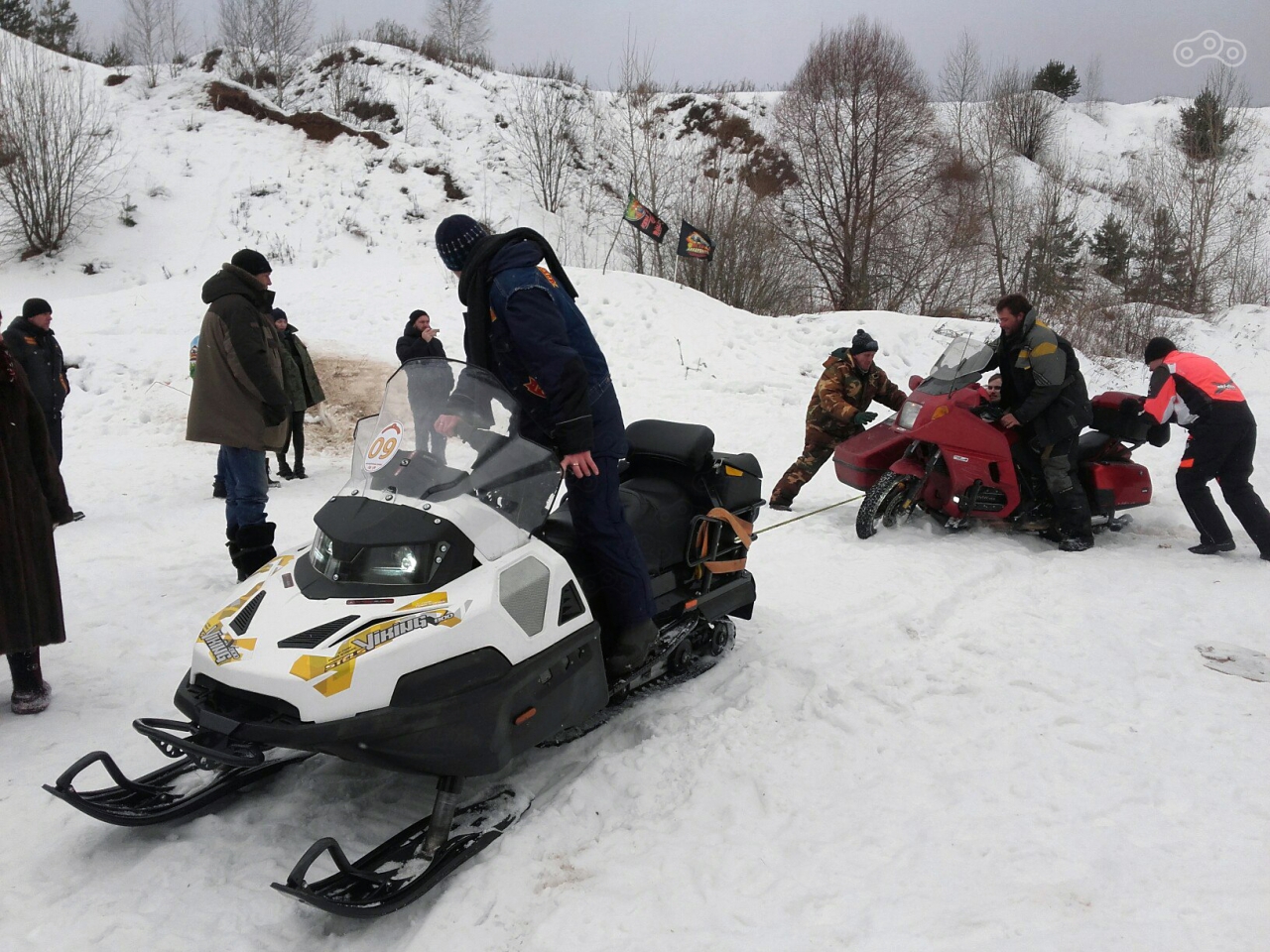 А вот так мы отправились домой. Фото Андрея Царенко