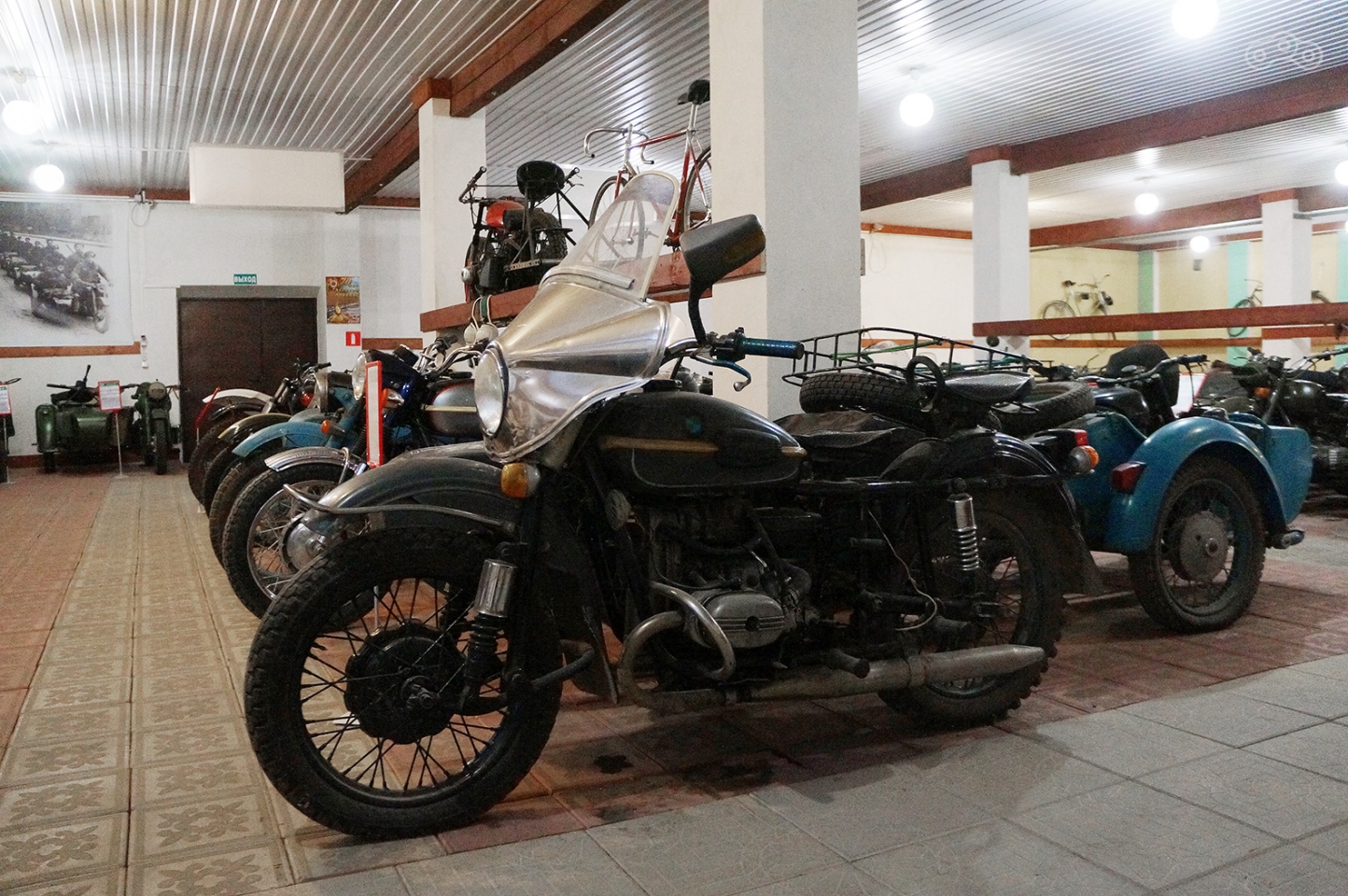 Коллекция тяжелых мотоциклов – рай для любого «опозитчика».