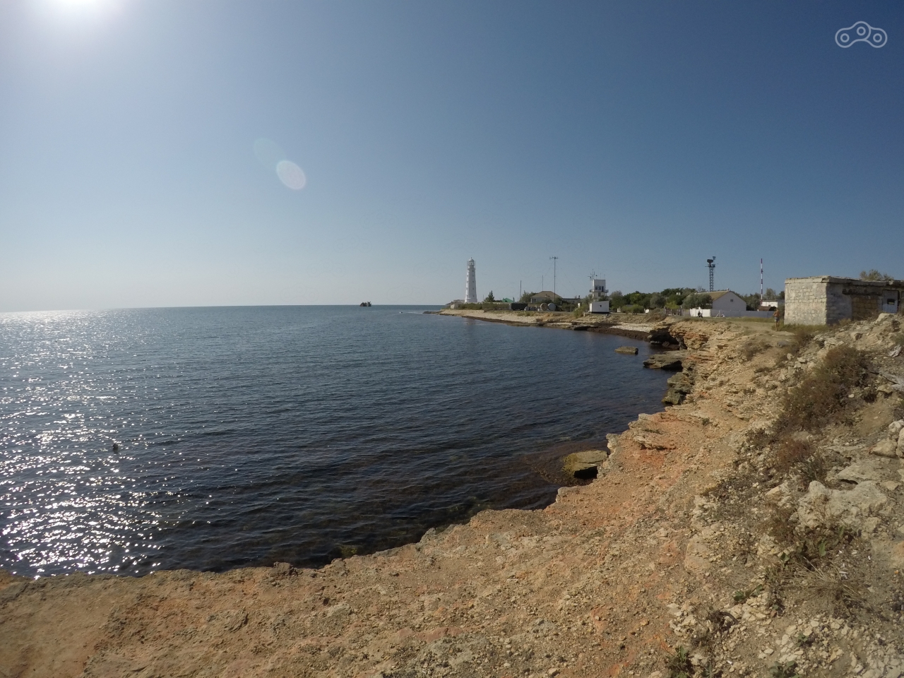 Тарханкутский маяк. Мыс Тарханкут, Крым