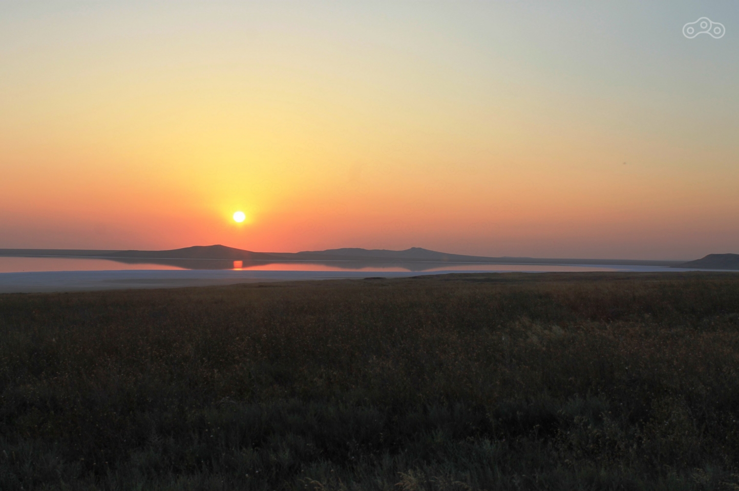 Закат над Кояшским озером