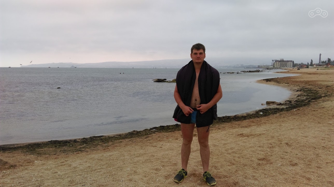 Ветренное утро под Феодосией