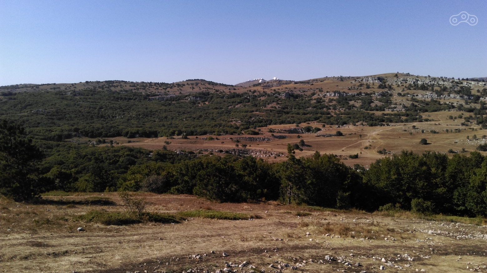 Станция космического слежения на Ай-Петри