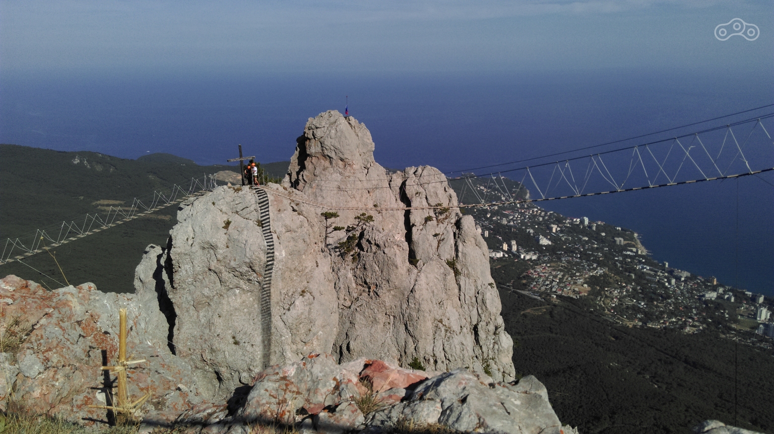 Подвесной мост. Зубцы Ай-Петри