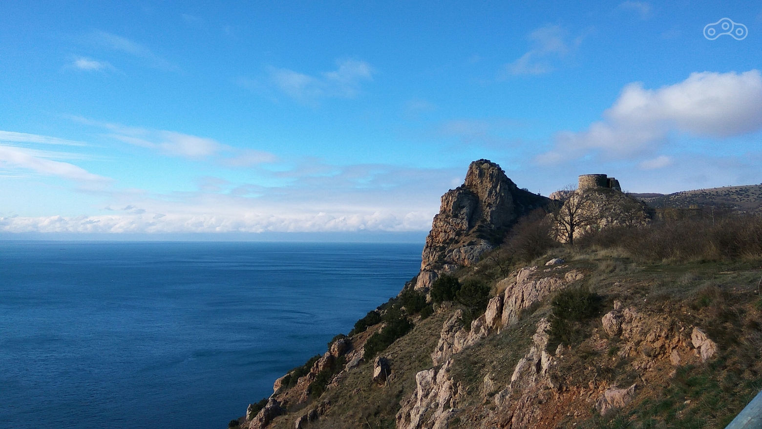 Смотровая башня береговой батареи №19. Балаклава, Севастополь