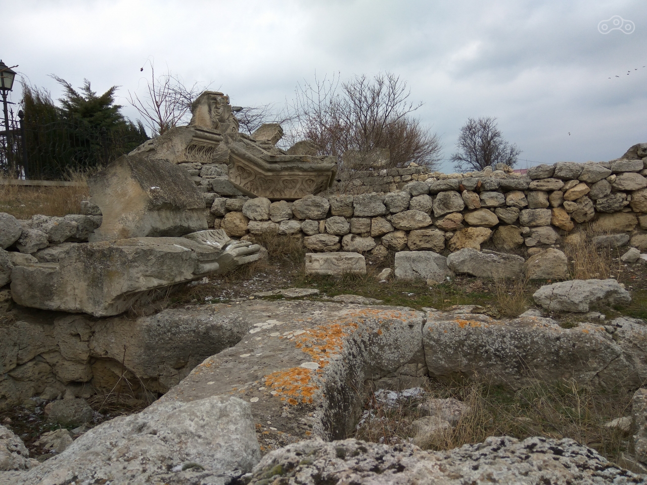 Руины древнего Херсонеса. Севастополь