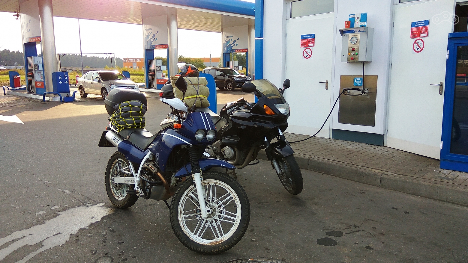 Давление в шинах в норме, можно ехать!