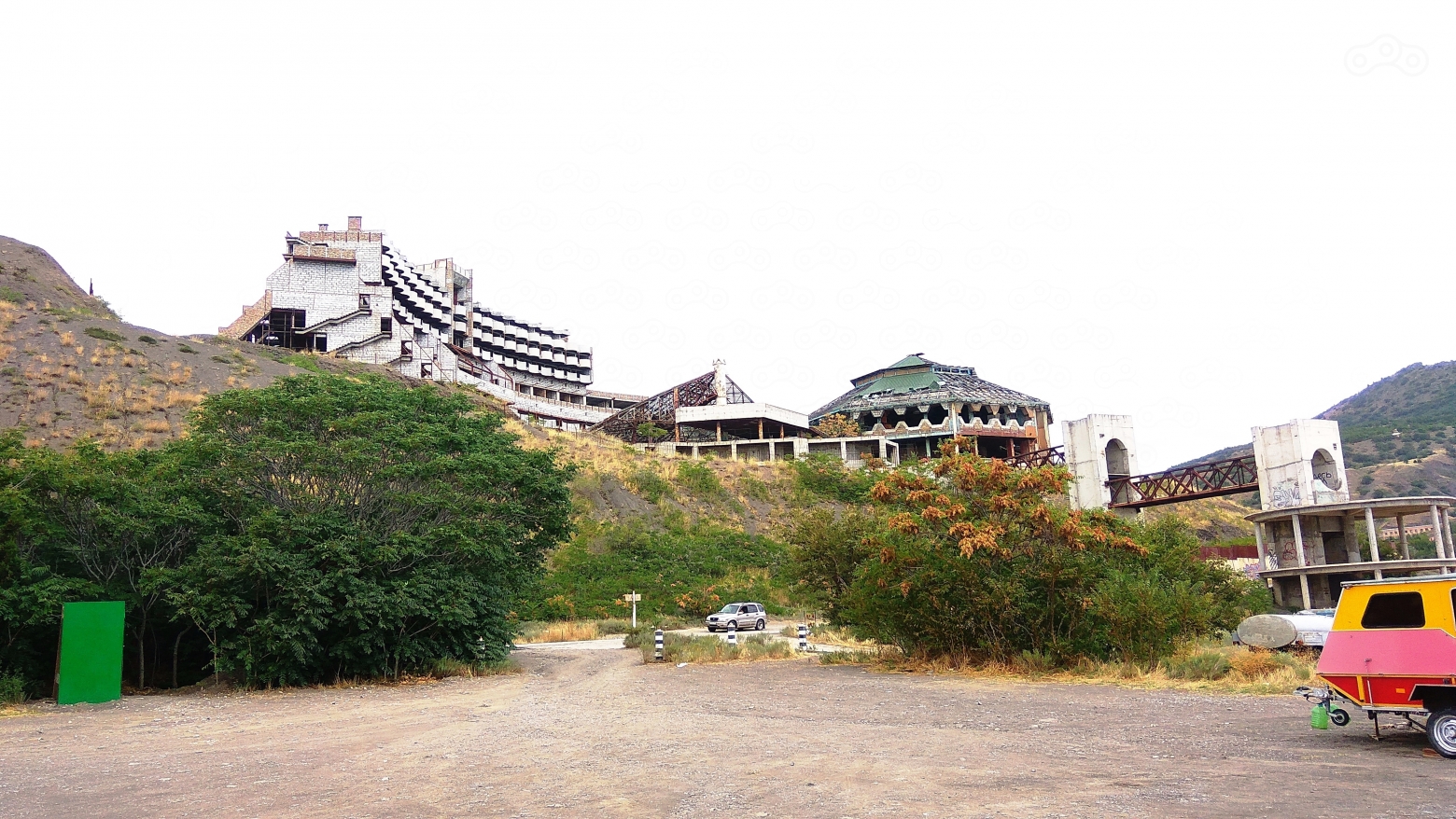 Недостроенный санаторий. Морское, Крым