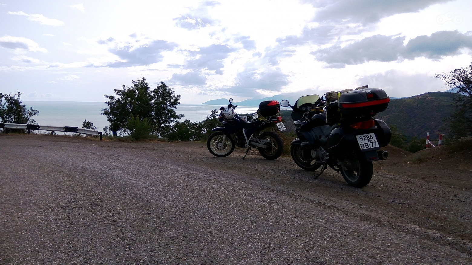 Трасса Судак - Алушта. Крым