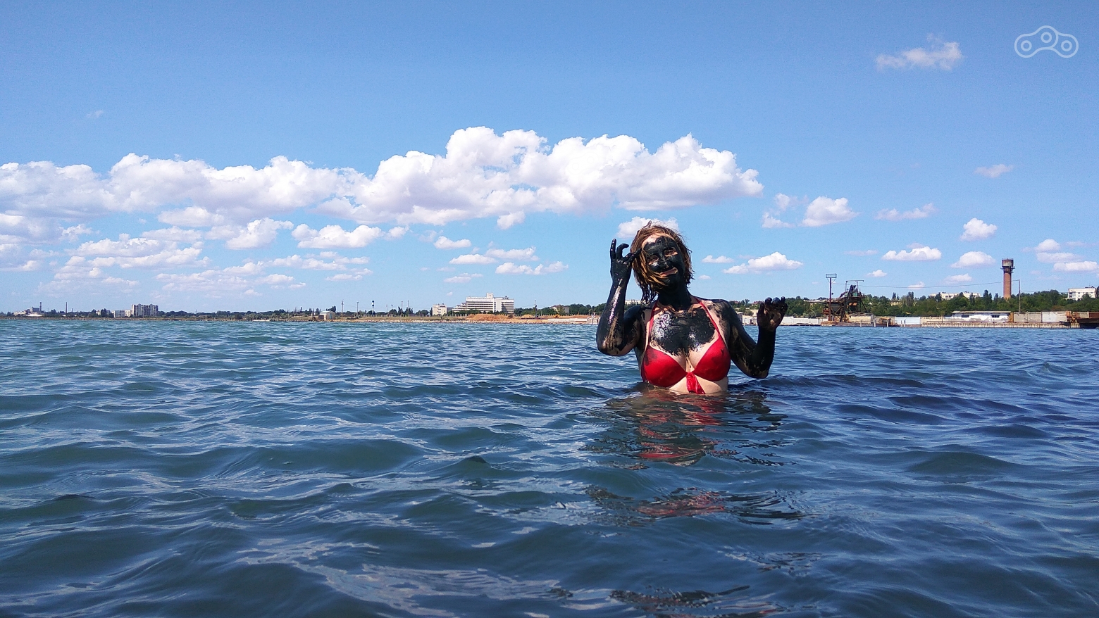 В процессе оздоровления. Саки, Крым