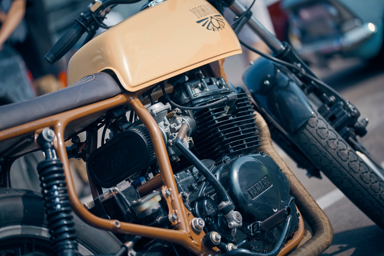 Кастом на базе мотоцикла Yamaha