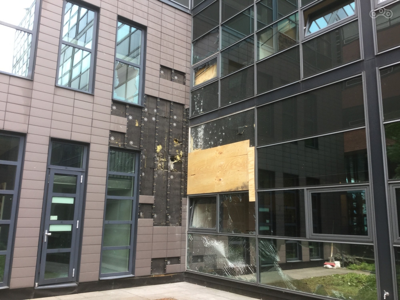 Последствия ракетной атаки