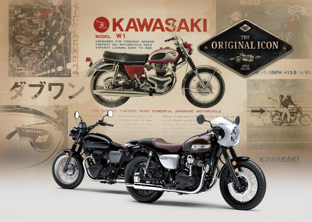 Kawasaki W800 Street и W800 Cafe 2019