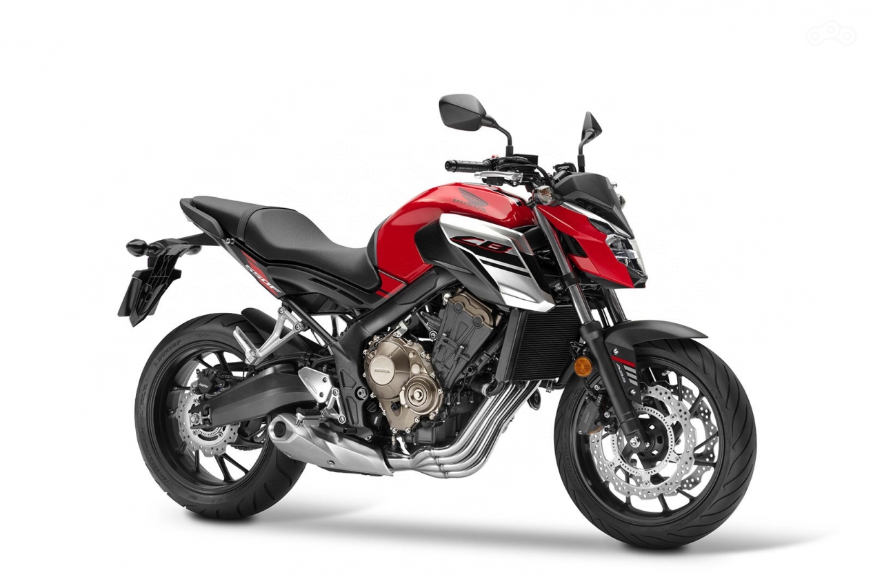 Нейкид CB650F с обновлённым двигателем и подвесками