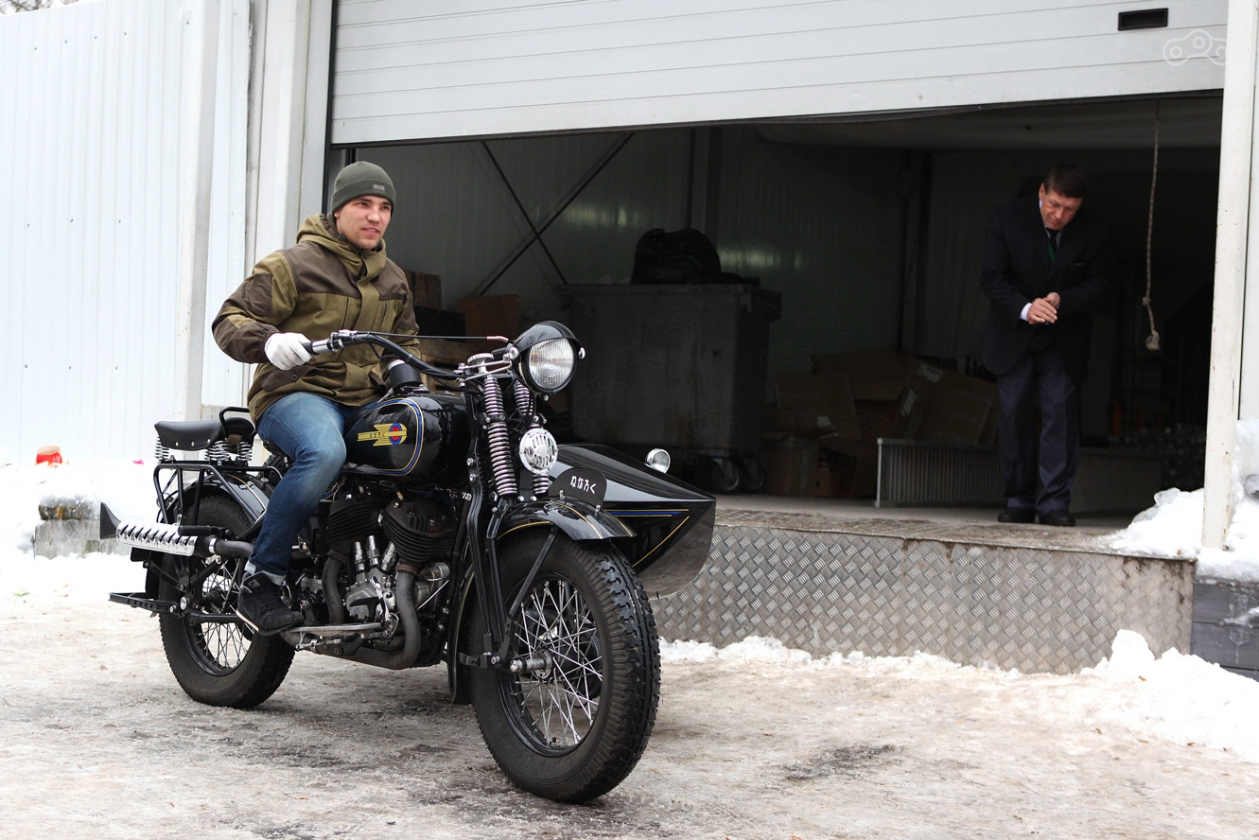 За рулём Kurogane Type 95 – трёхкратный чемпион России по эндуро Алексей Никишкин