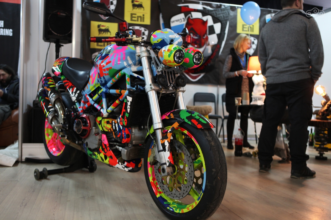 Экспонат выставки Мотозима 2016