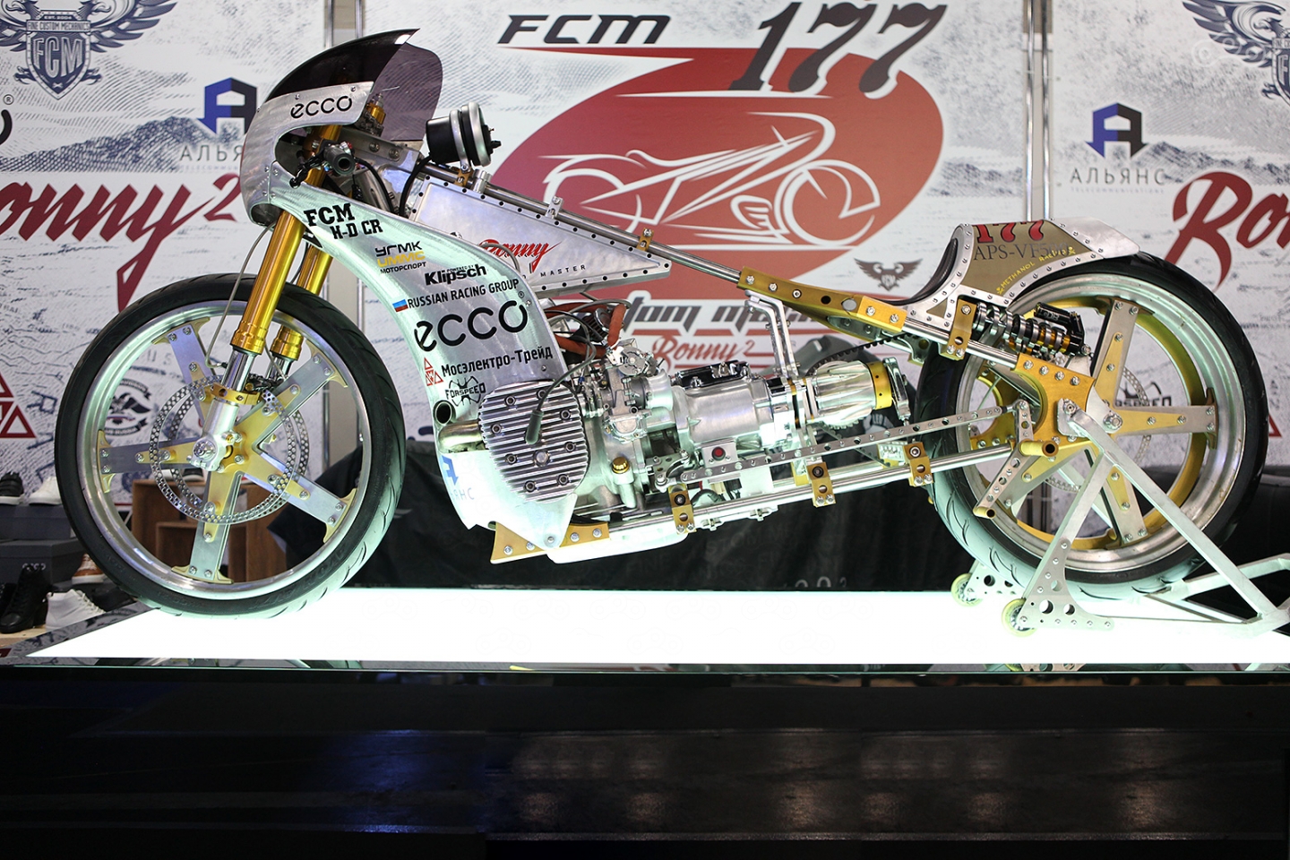 Рекордсмен озера Бонневилль, кастом Bonny на мотовесна 2017