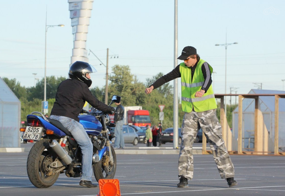 Обучение на право управления мотоциклом