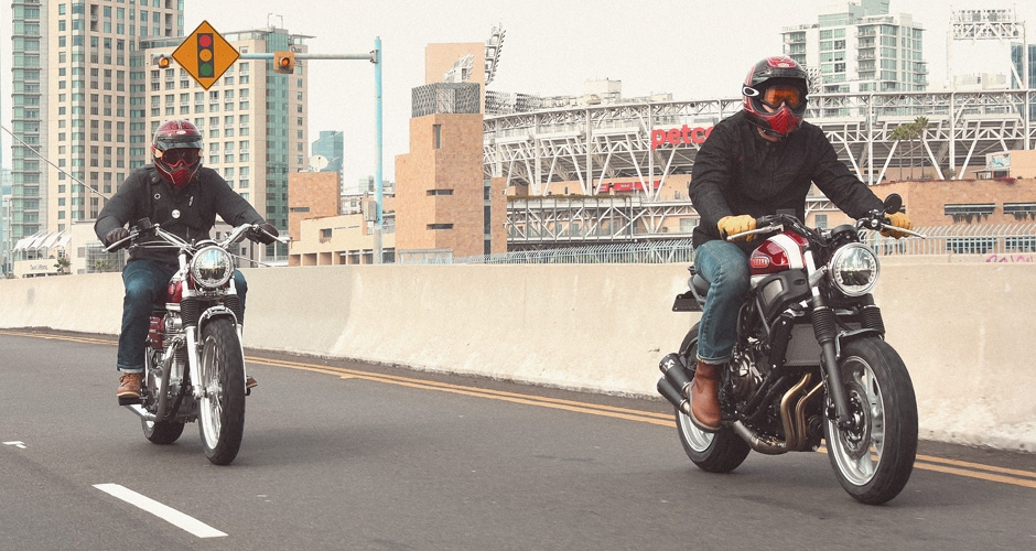 Кастомы Yamaha XS-2 и XSR700