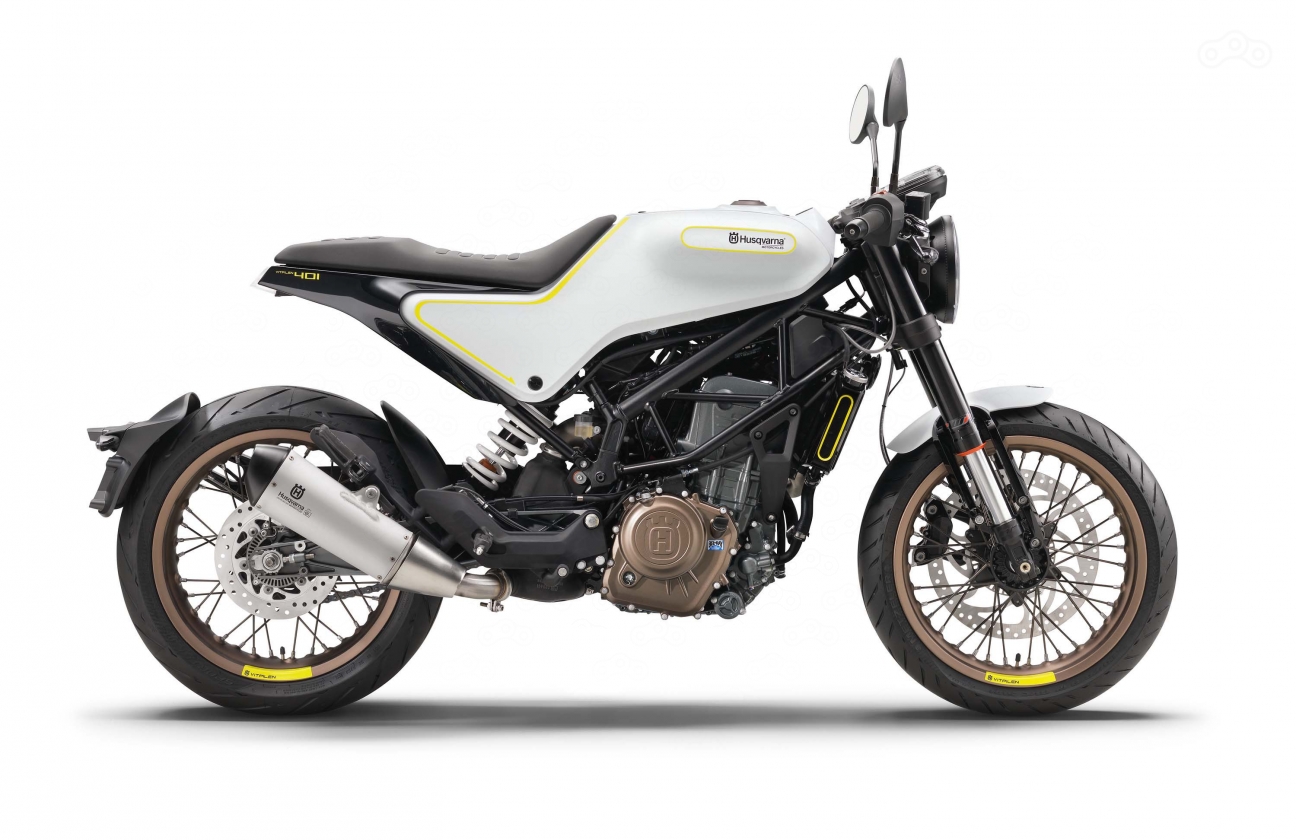 Husqvarna Vitpilen 401 практически не отличается от концепта, увидевшего свет в 2014 году