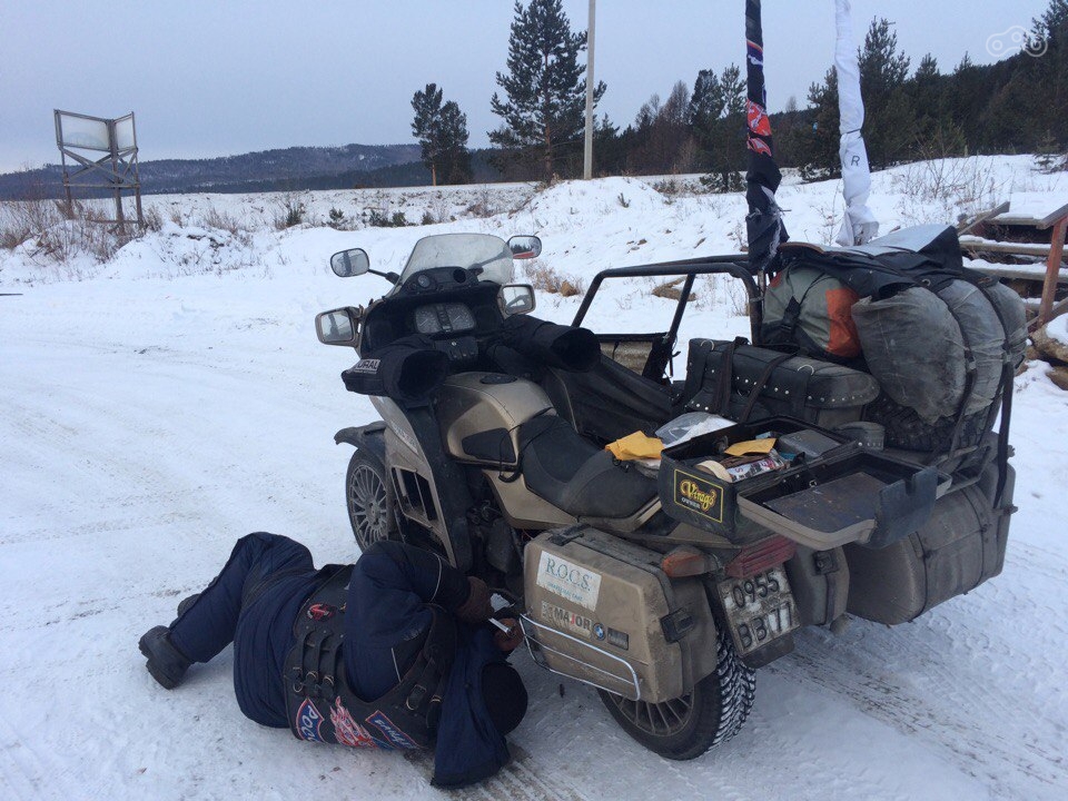 Дорожные условия не располагают к ремонту, однако без них все же не обошлось